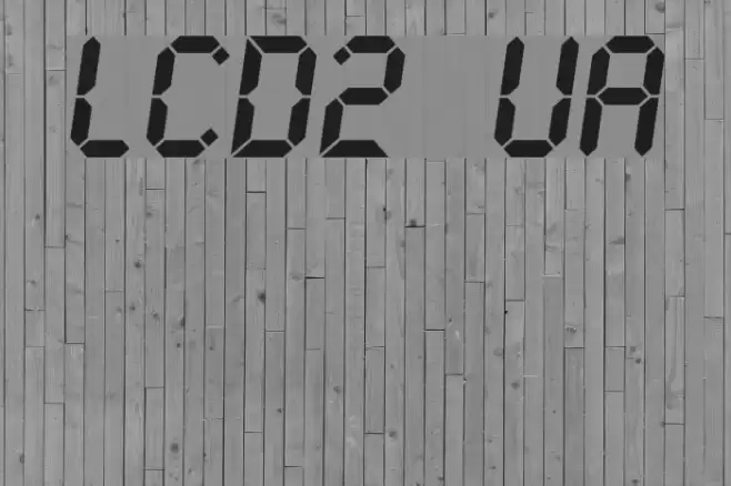 LCD2 Ultra フォント examples