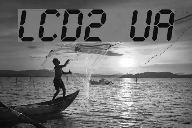 LCD2 Ultra フォント examples