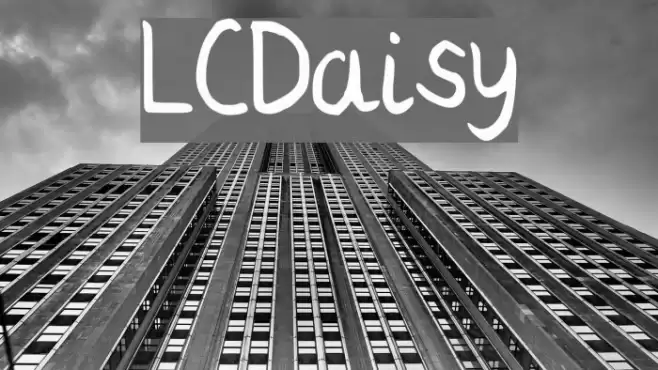 LCDaisy フォント examples