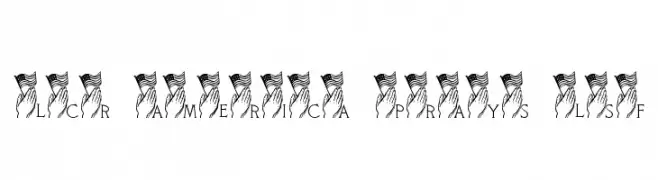 LCR America Prays LSF  Frei Schriftart Herunterladen