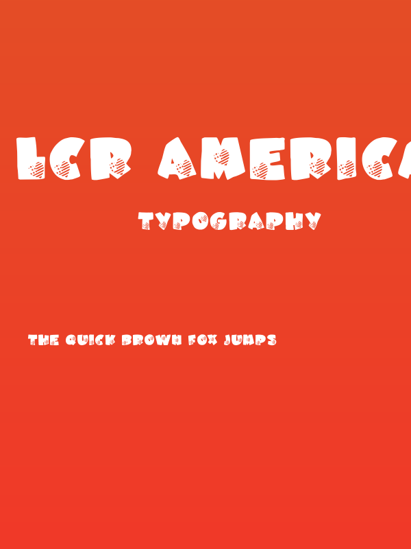 LCR America's Heart LSF Poster