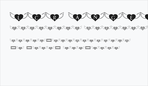 LCR Angelic Hearts Business Card