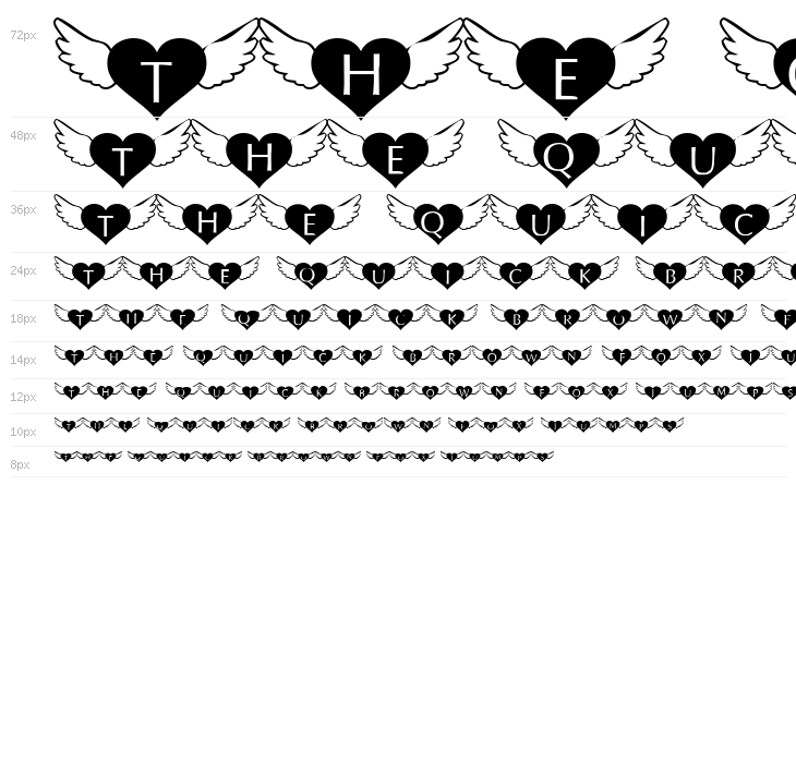 LCR Angelic Hearts Waterfall