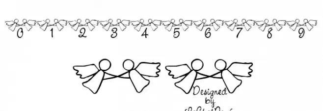 LCR Angels Watching Font OTHER CHARS