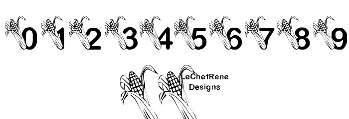 LCR Autumn Harvest Font OTHER CHARS
