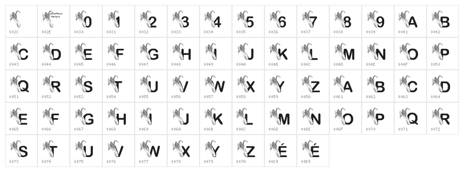 LCR Autumn Harvest Character Map