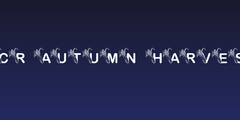 LCR Autumn Harvest Social Header