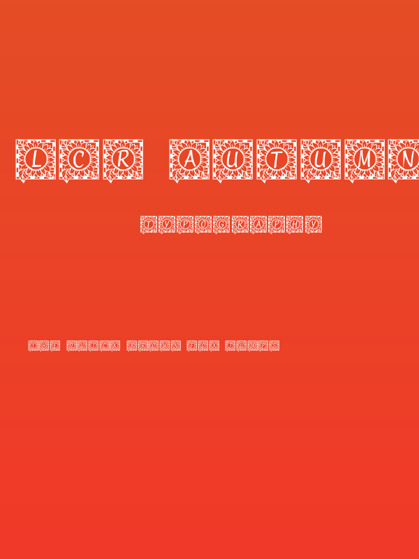 LCR Autumn Sunflowers Poster