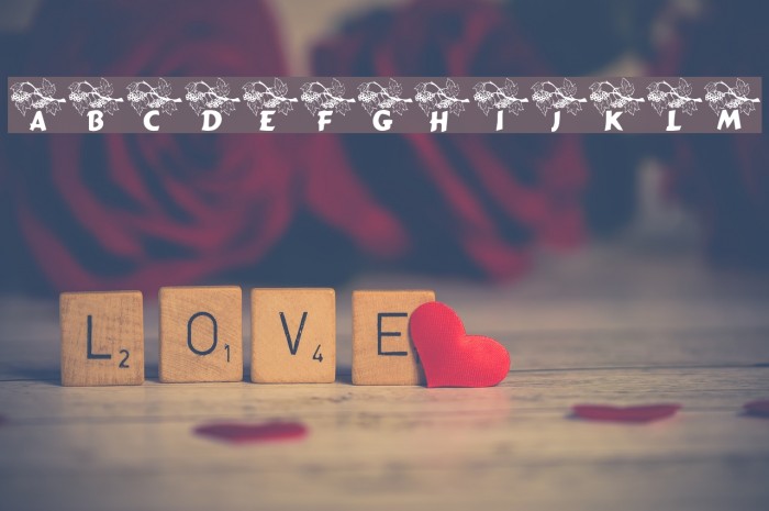 LCR Autumn Font examples