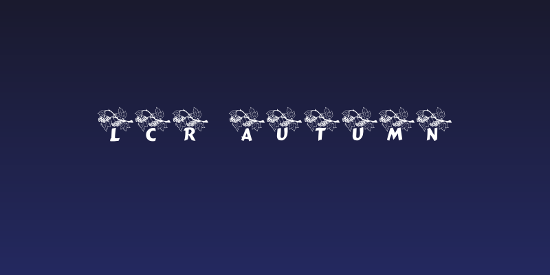 LCR Autumn Social Header