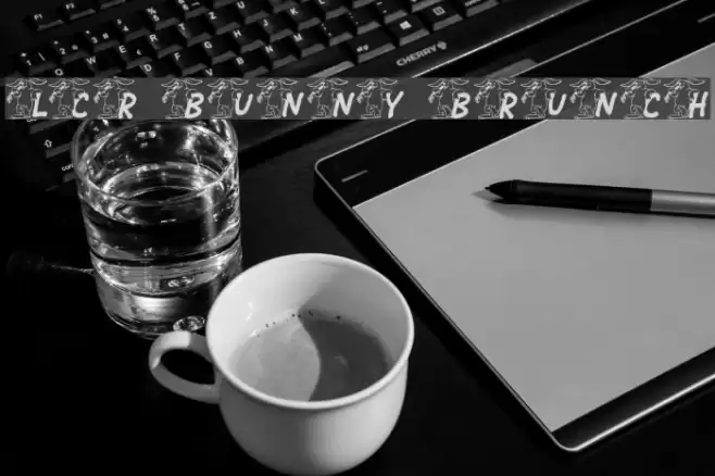 LCR Bunny Brunch Font examples