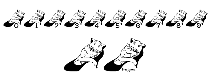 LCR Cat Nap Font OTHER CHARS