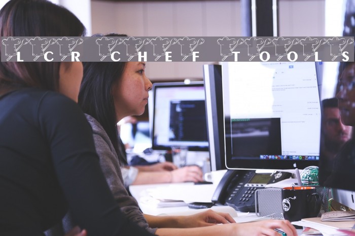 LCR Chef Tools Font examples