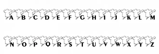 LCR Chef Tools फ़ॉन्ट लोअरकेस