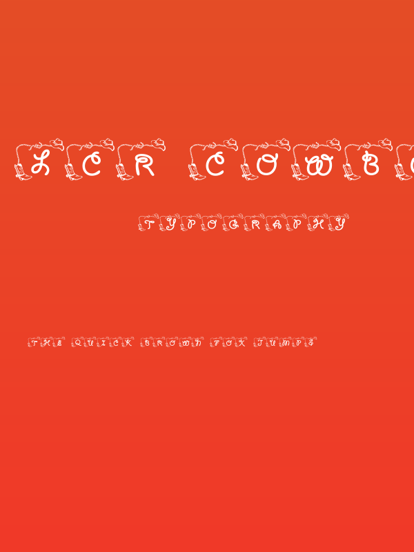 LCR Cowboy's Rest Poster