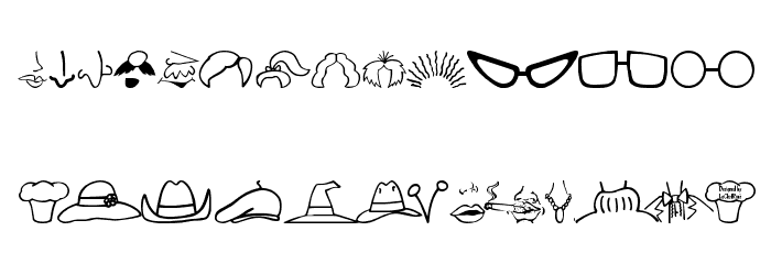 LCR Create A Face Font LOWERCASE