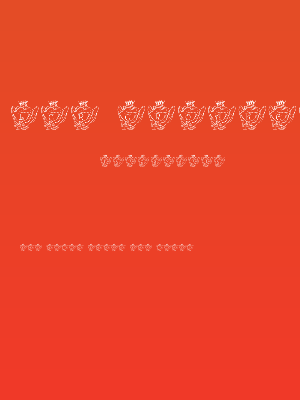 LCR Croaker King Poster