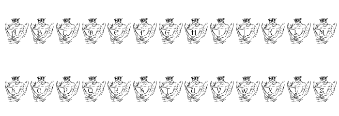 LCR Croaker King Font LOWERCASE