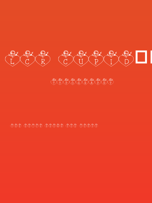 LCR Cupid's Heart Poster