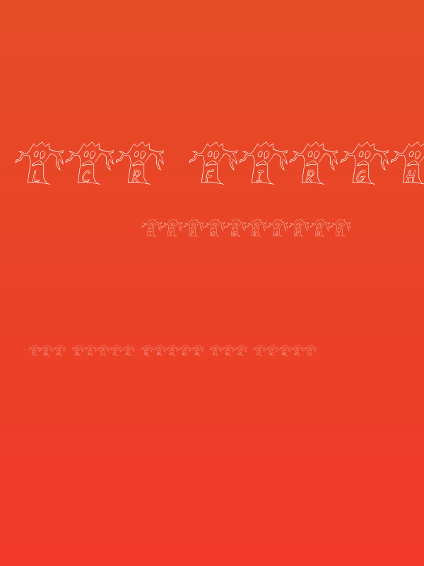 LCR Firghtful Tree Poster