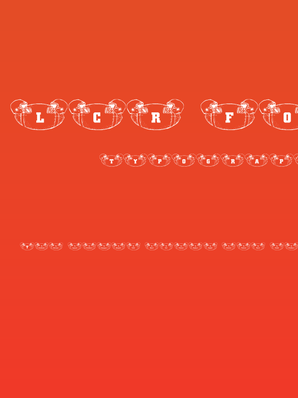 LCR Football Fanatic Poster