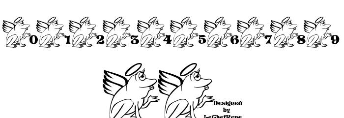 LCR Frogii's Angel Font OTHER CHARS