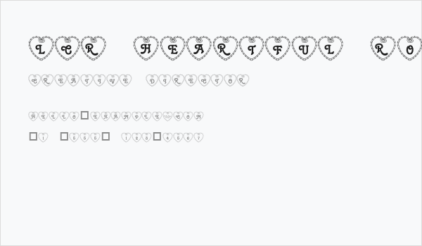 LCR Heartful Rose Business Card