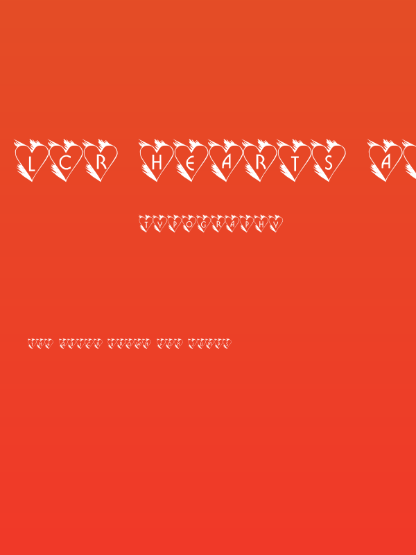 LCR Hearts Afire Poster