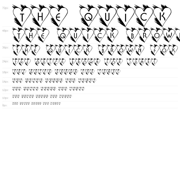 LCR Hearts Afire Waterfall