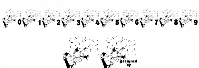 LCR Itz Party Tyme! Font OTHER CHARS