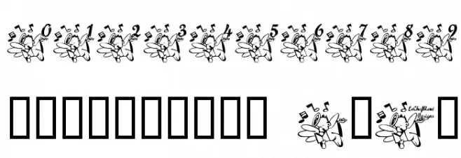 LCR Joyful Noise Font OTHER CHARS