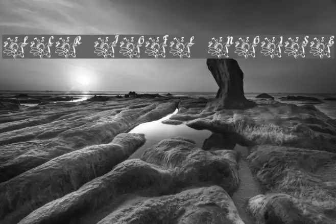 LCR Joyful Noise Font examples