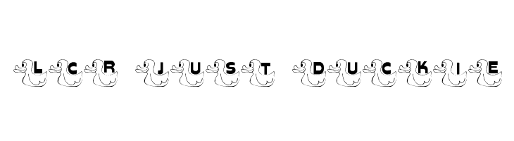 LCR Just Duckie  لخطوط تنزيل