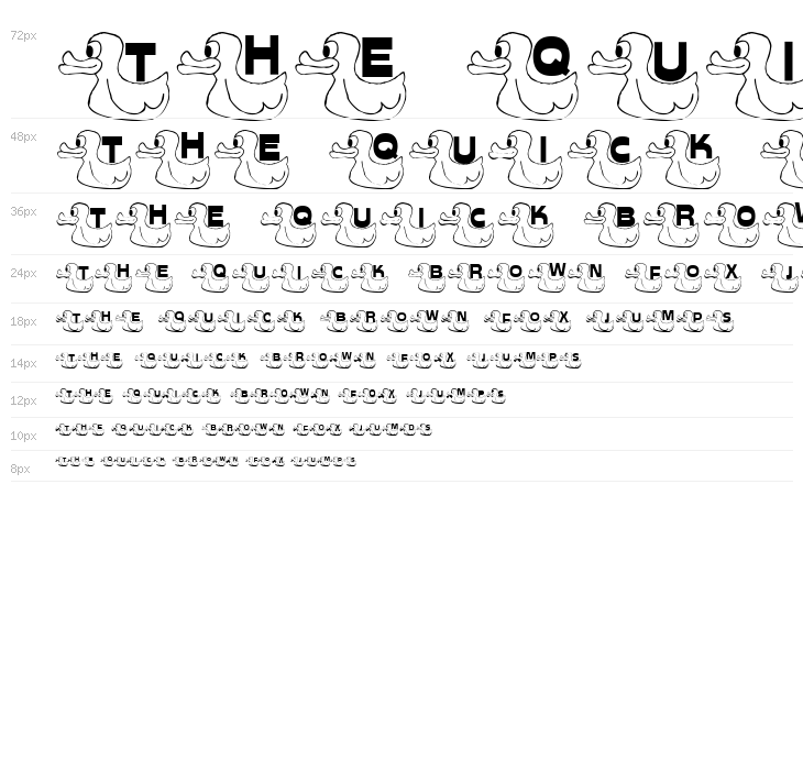 LCR Just Duckie Waterfall