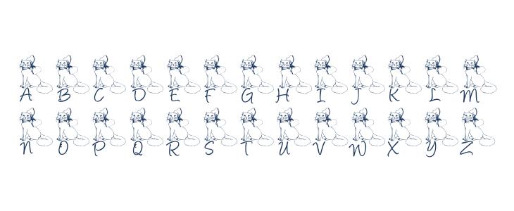 LCR Kat's Cattitude Lowercase