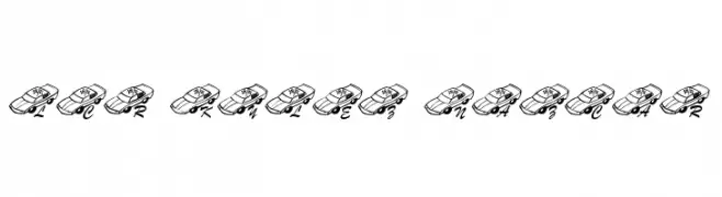 LCR Kylez Nazcar  font caratteri gratis