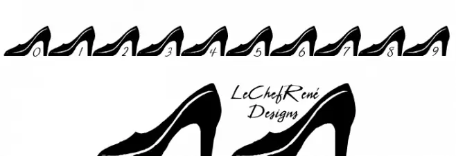 LCR Lisa's Pumps Font OTHER CHARS