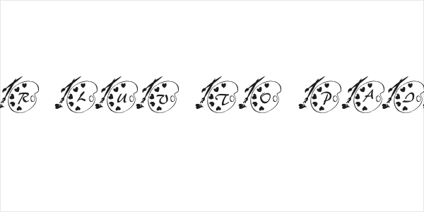 LCR Luv To Paint Logo