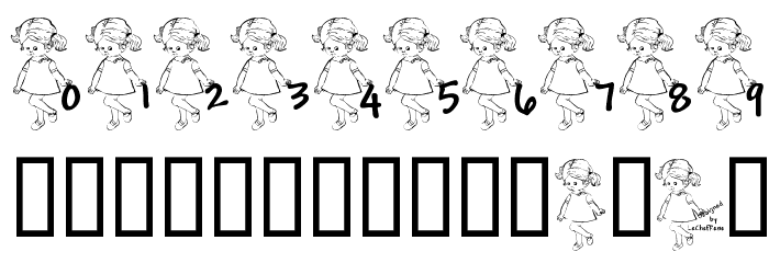 LCR Maya's Letters Font OTHER CHARS
