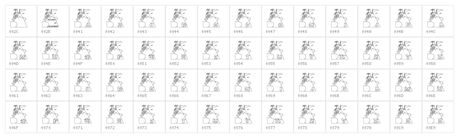 LCR Mountain Climber Character Map