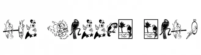 LCR Parrot Talk  baixar fontes gratis