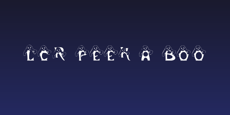 LCR Peek A Boo Social Header