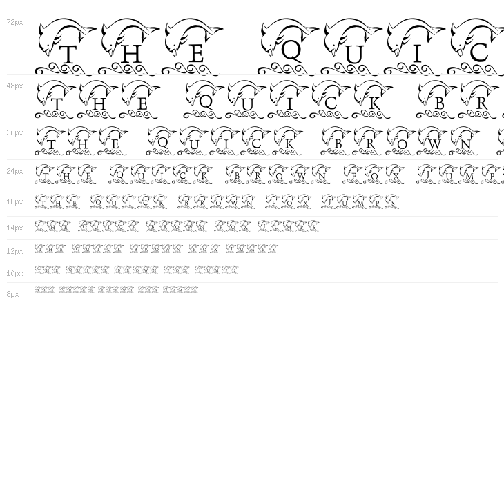 LCR Playful Dolphin Waterfall