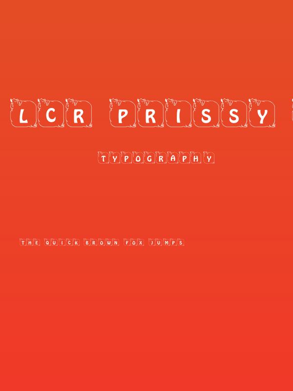 LCR Prissy Pig Poster