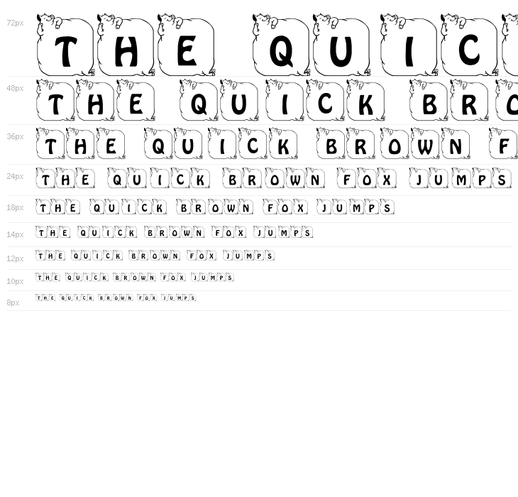 LCR Prissy Pig Waterfall