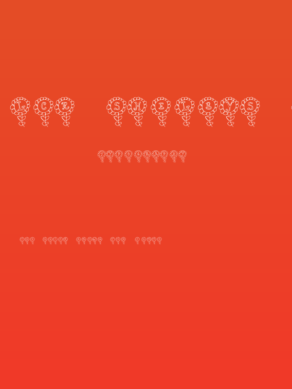 LCR Shelbys Flower Poster