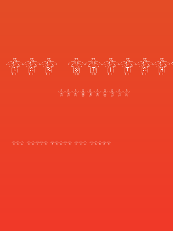 LCR Stitched by an Angel Poster