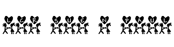 LCR Sue N Paul  font caratteri gratis