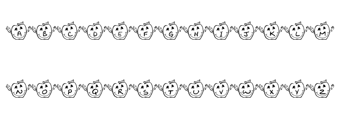 LCR Teacher's Pet Font LOWERCASE