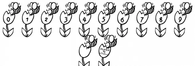 LCR Tulipz Font OTHER CHARS